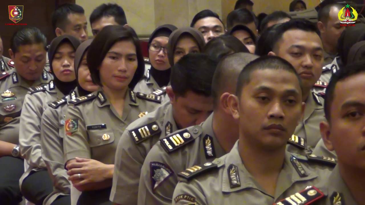 Pengarahan Ketua Umum Bhayangkari di Auditorium STIK PTIK Part 1/4