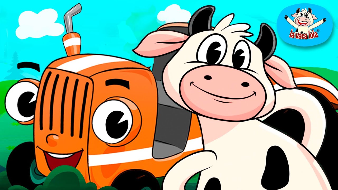 La Vaca Lola y El Tractor de la Granja | Canciones Infantiles | Toy Cantando