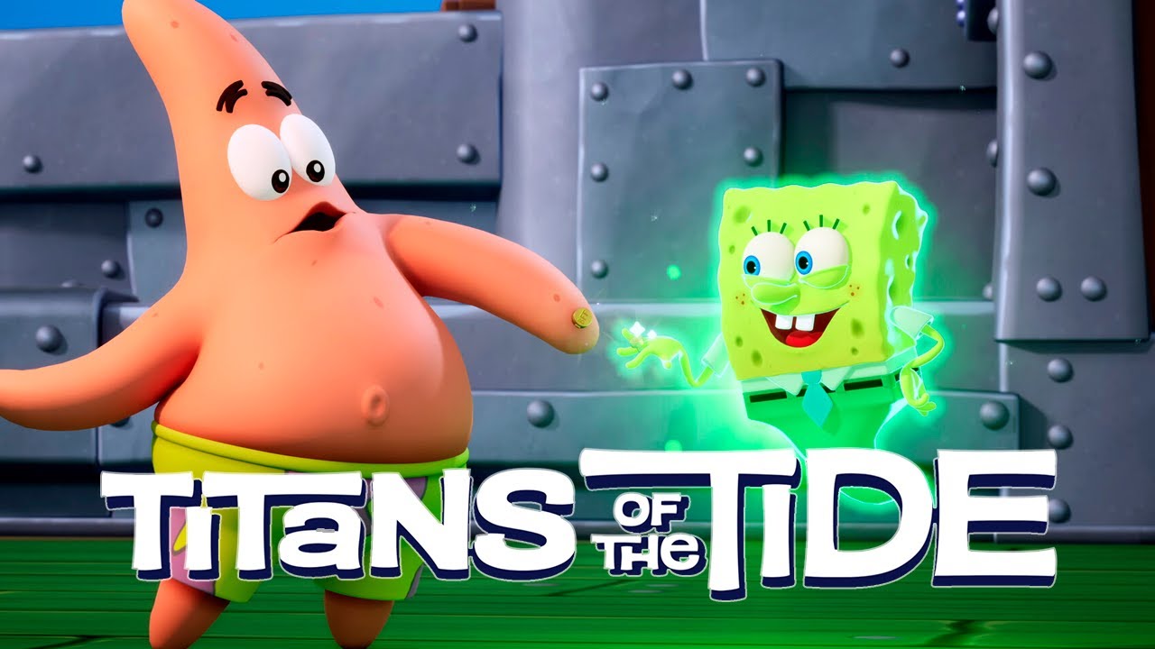 Призрачный Бикини Боттом—SpongeBob SquarePants: Titans of the Tide прохождение №1