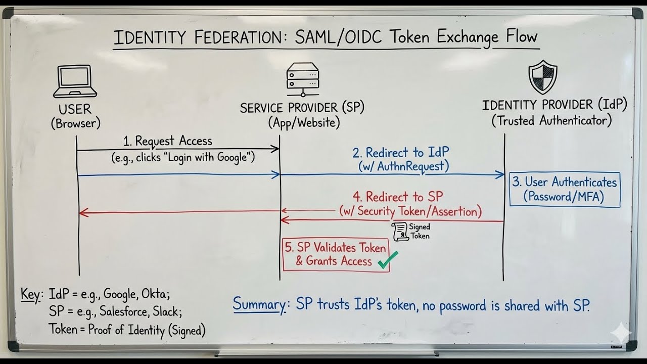 Authentication Standards: Identity Federation #iam #cybersecurity #authentication