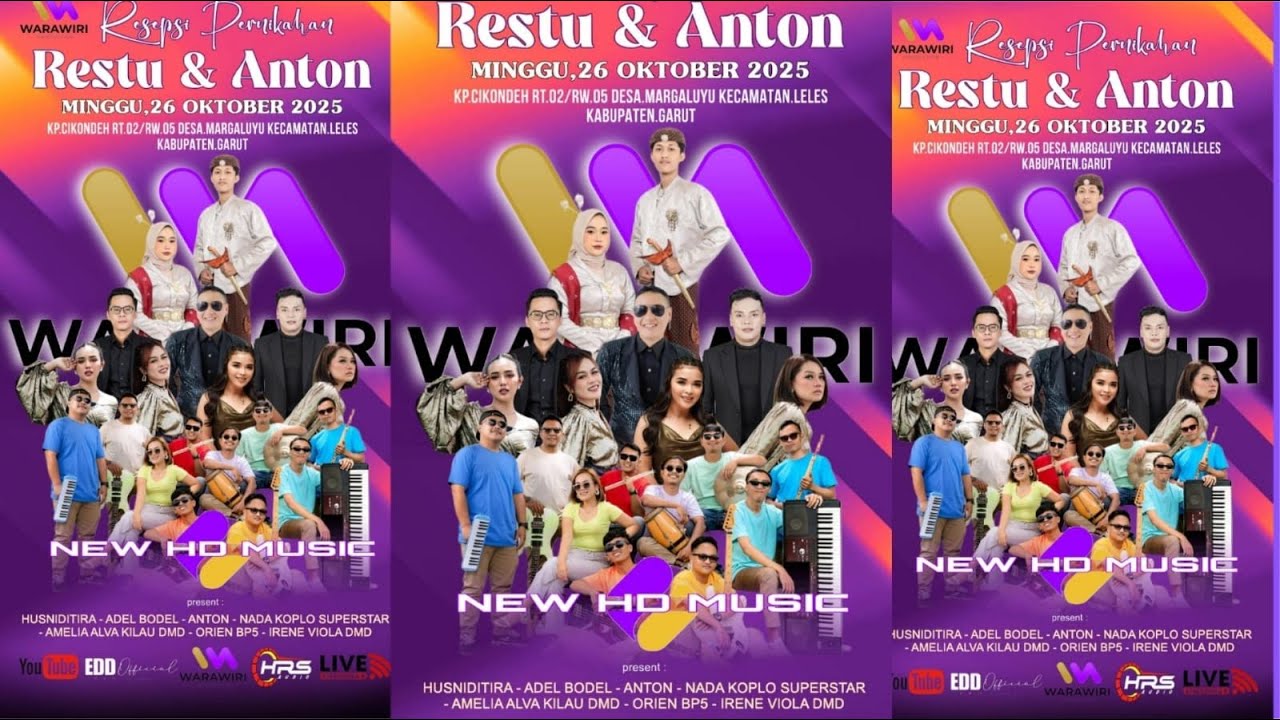 LIVE NEW HD MUSIC // Minggu 26 Oktober 2025 // Leles - garut