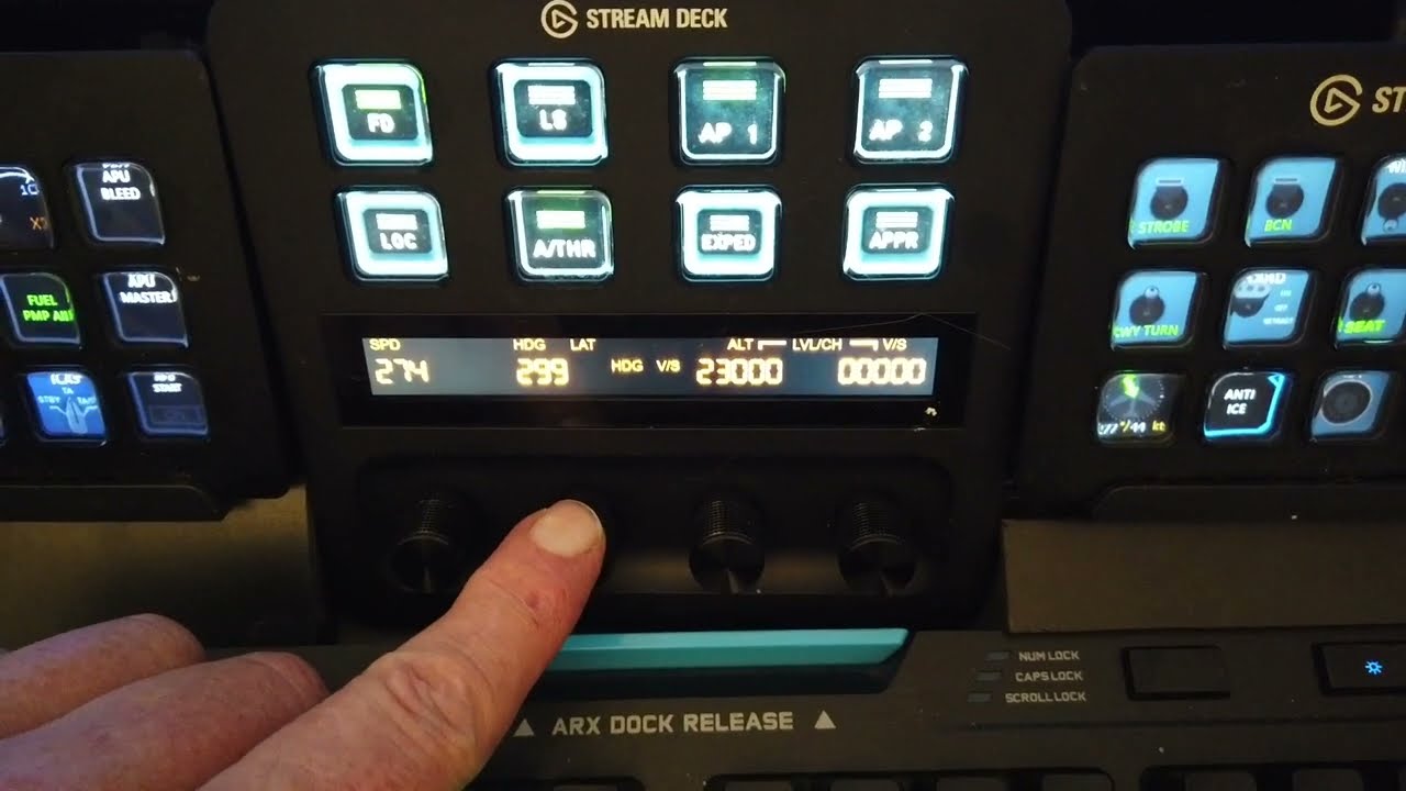 Stream Deck Plus FS2020 A320