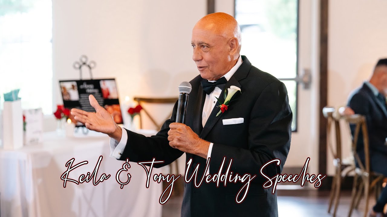 Keila & Tony Wedding Speeches