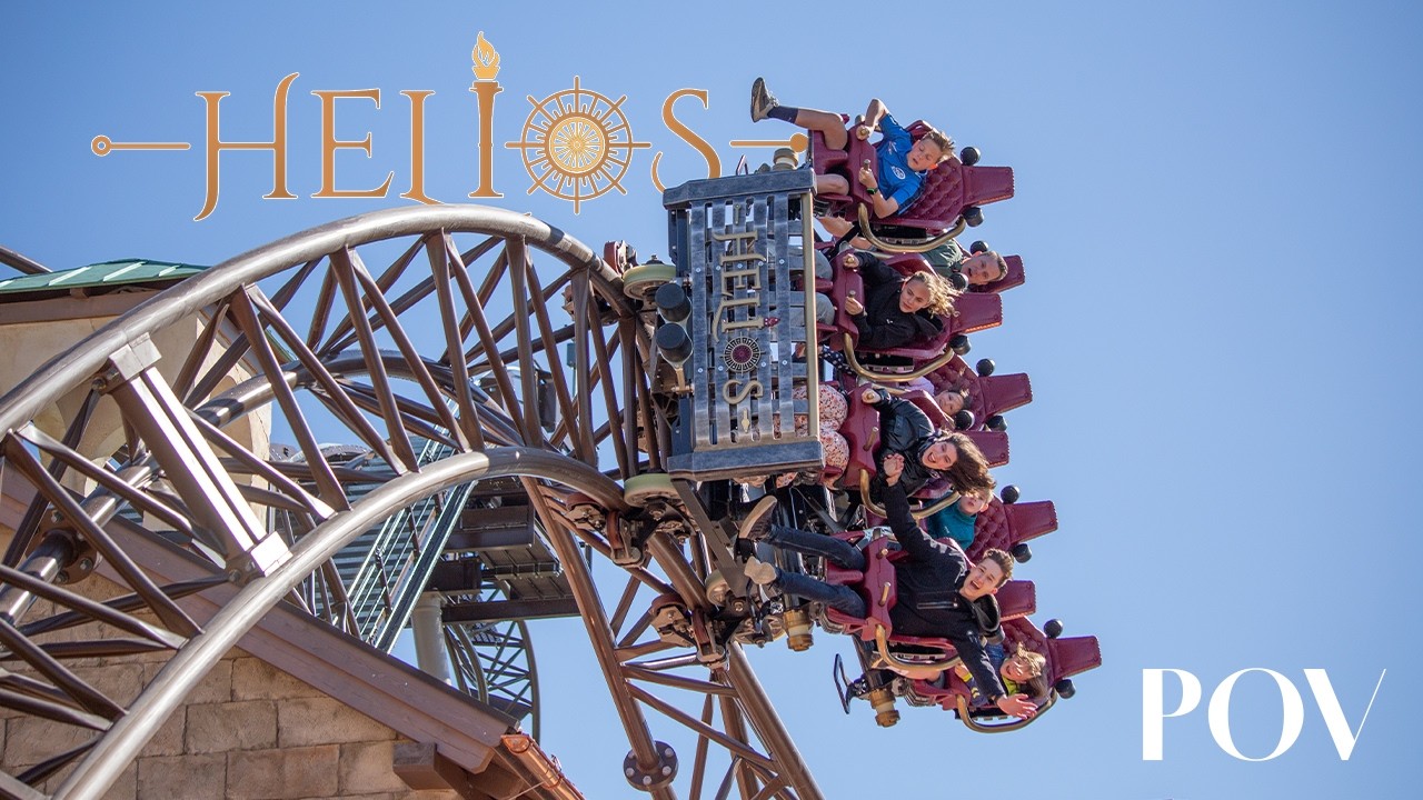 Helios 4K POV | AMAZING new for 2025 coaster! | Fantasiana | 2025