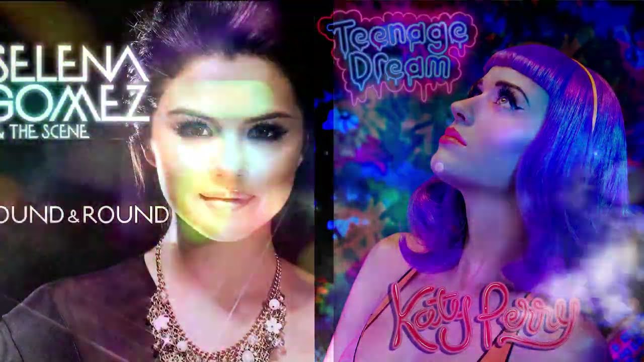 Selena Gomez vs. Katy Perry Ft Snoop Dogg - Round & Round California Gurls