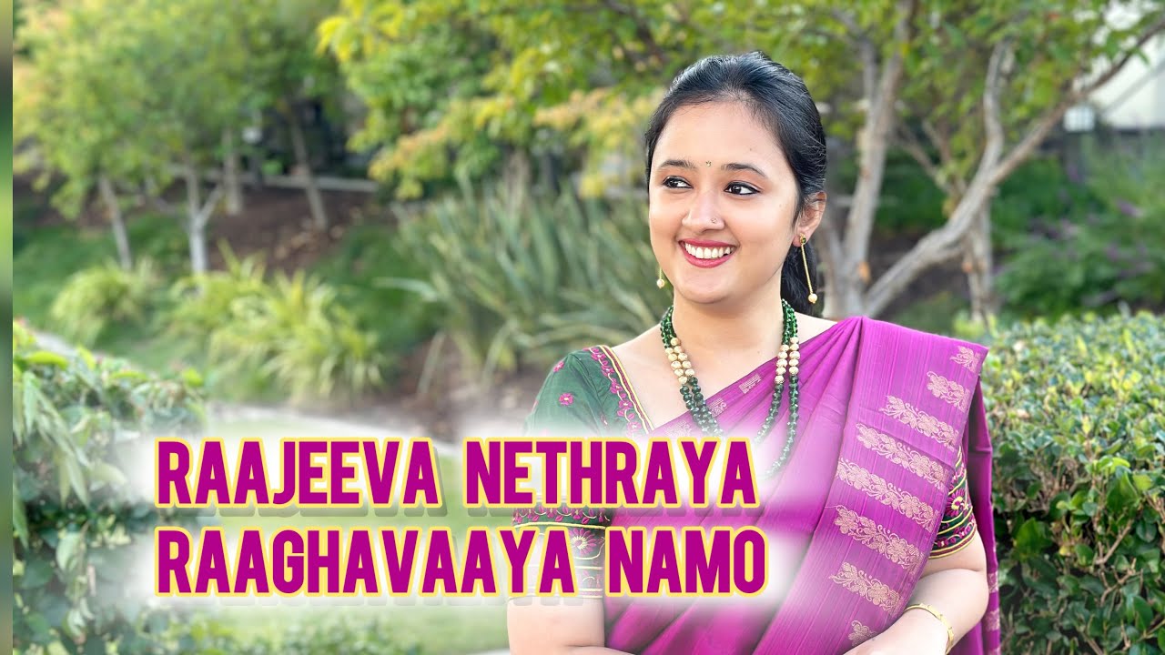 Rajeeva Nethraya Raghavaya Namo | Annamacharya Sankeerthana | Akhila Pajimannu
