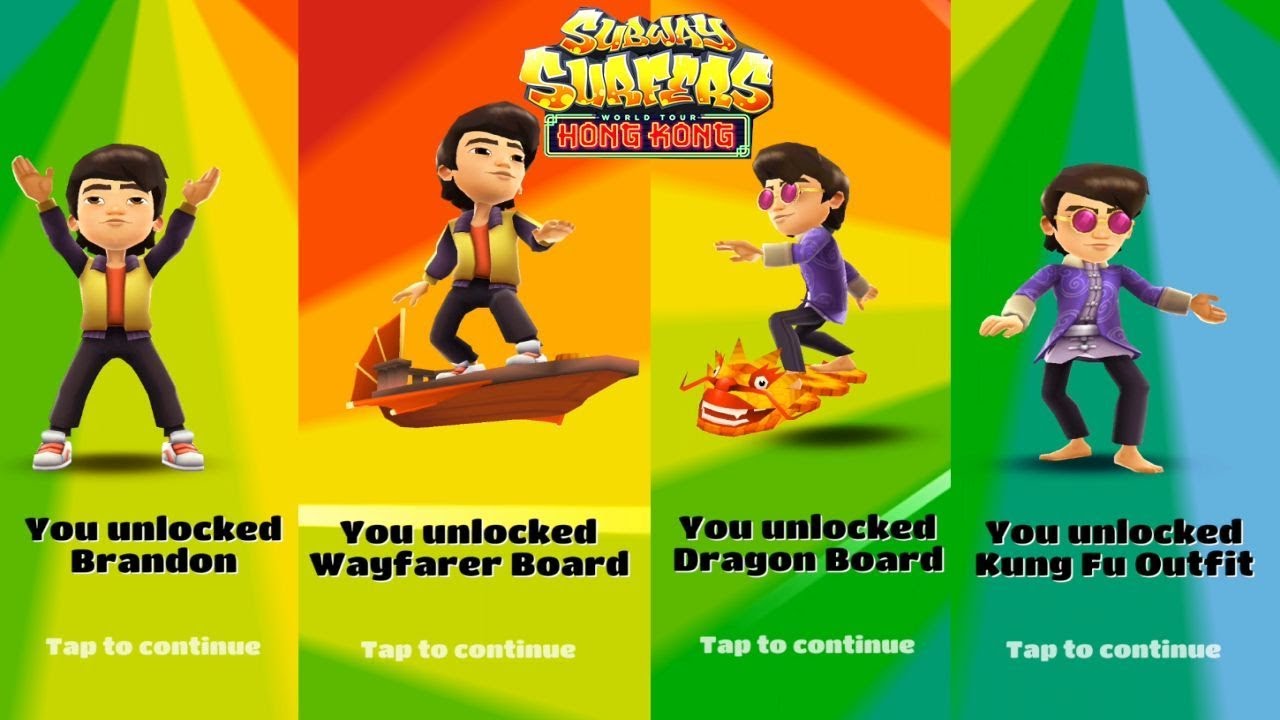 SUBWAY SURFERS : HONG KONG ( D1 UPDATE )