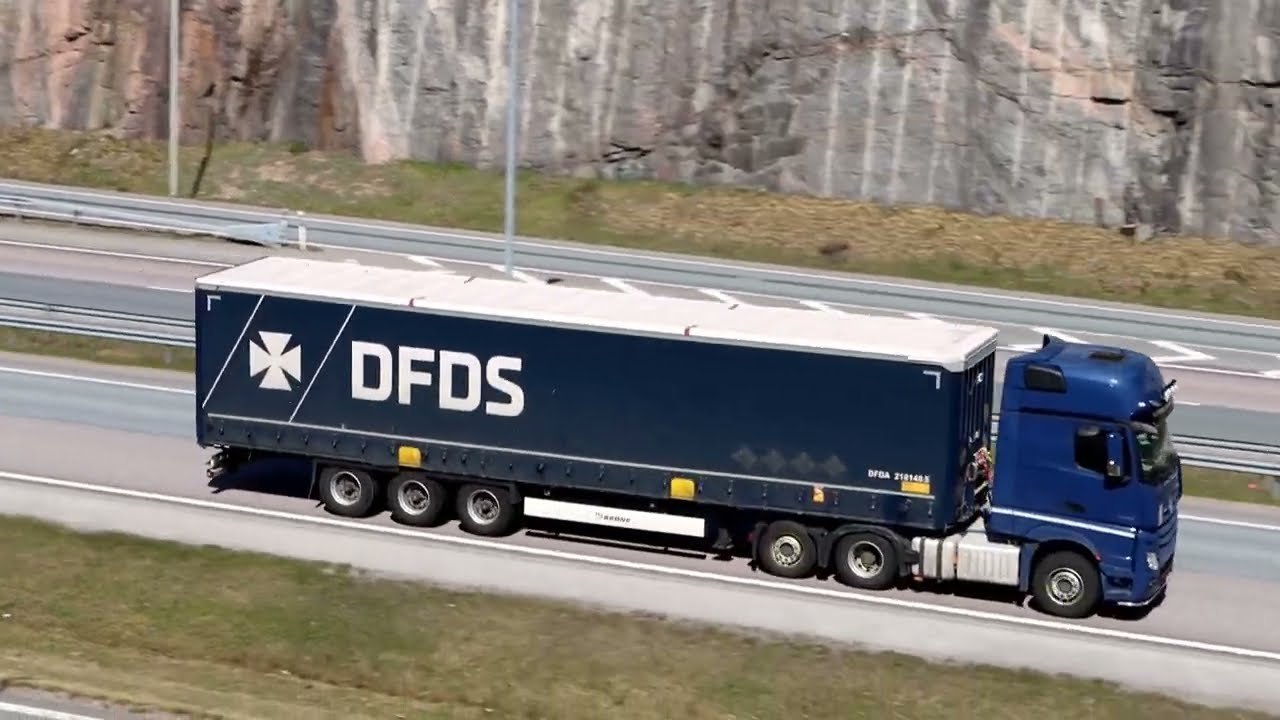 Trucks on the road 1