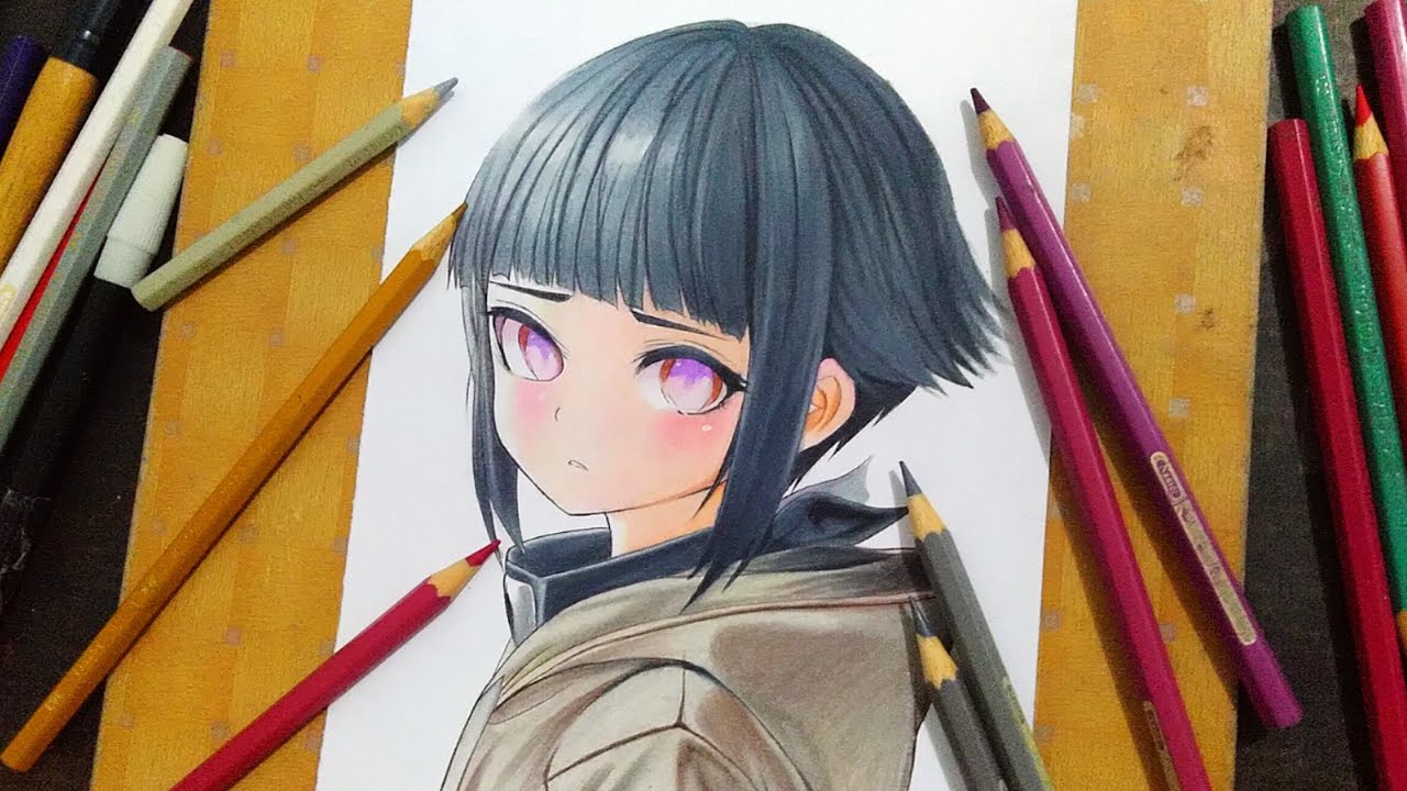 Drawing Hinata Hyuga | Kuroito Art!