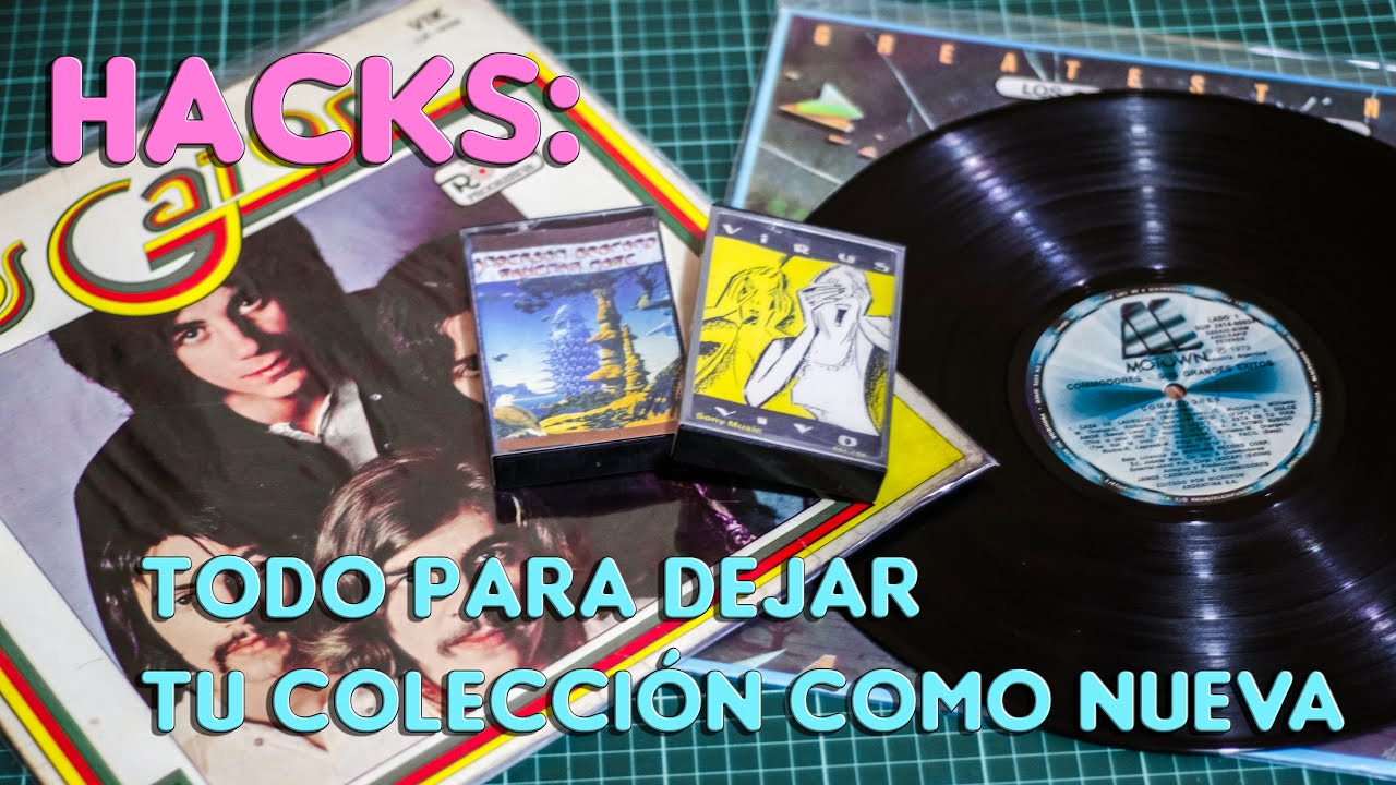 Reparar SALTOS y RAYAS | MEJORANDO Tus DISCOS y CASSETTES