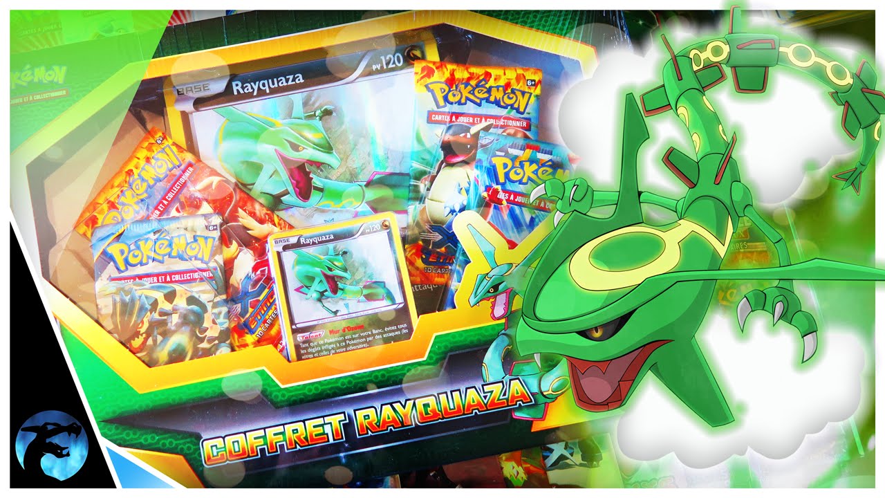 Ouverture d'un coffret Rayquaza - 