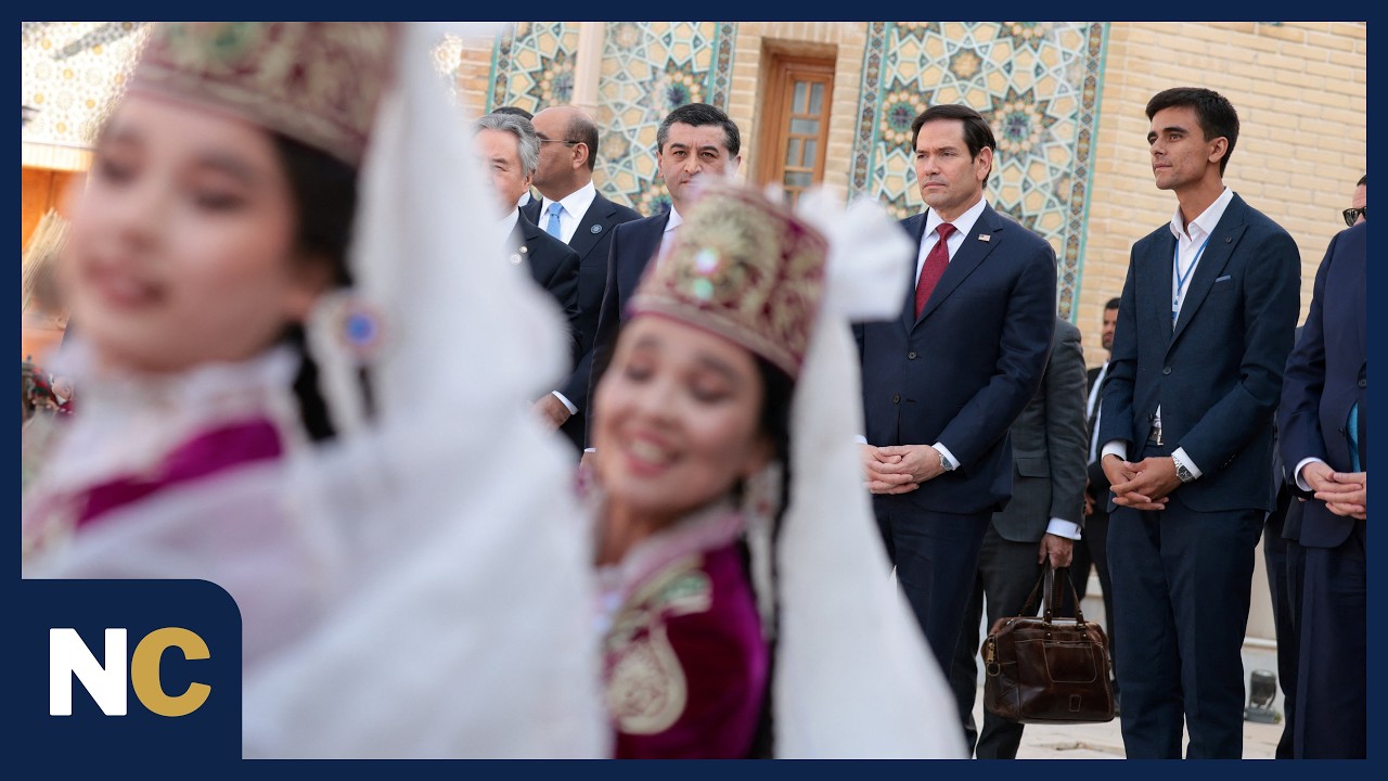 US Secretary of State Marco Rubio Enjoys Cultural Show During Official Visit to Uzbekistan | AC1W