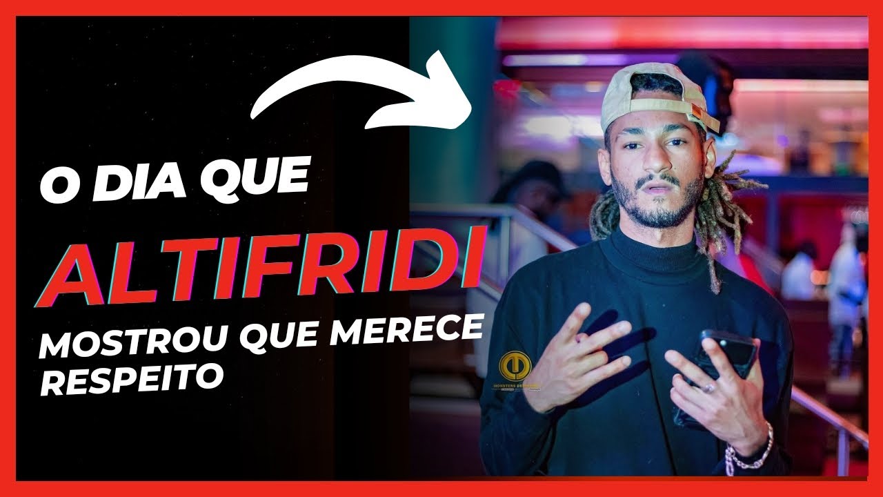 ALTIFRID DIZ QUE NÃO PAROU NA 8°CLASSE E MOSTRA QUE  MERECE RESPEITO