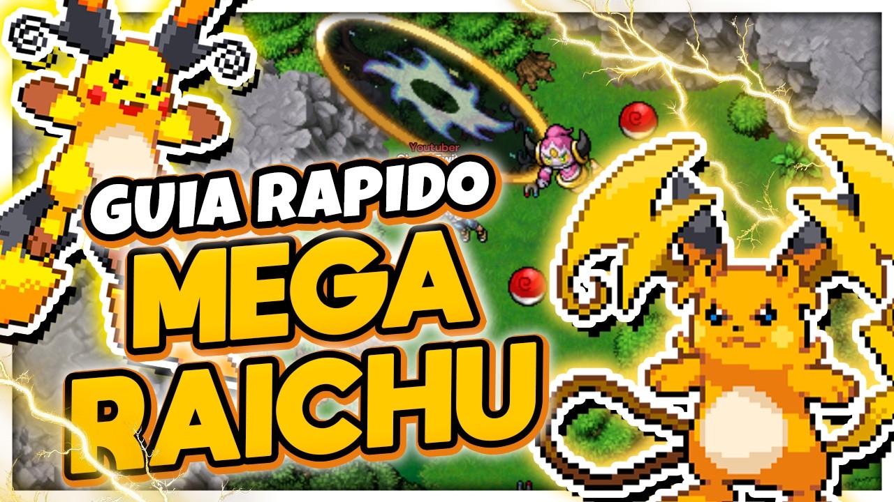 GUIA RÁPIDO MEGA RAICHU PSTORY! #tibia #poketibia #pstory