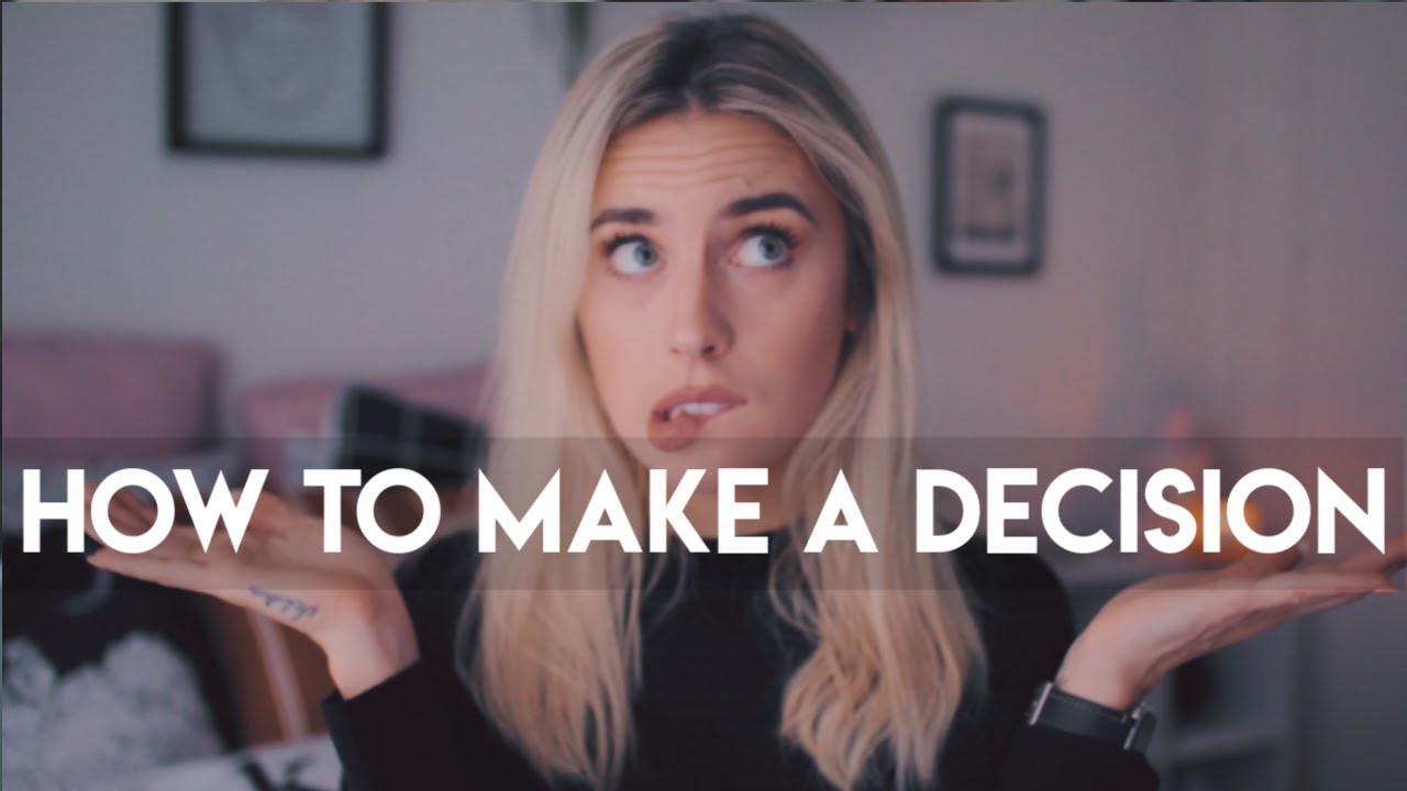 how to be more decisive