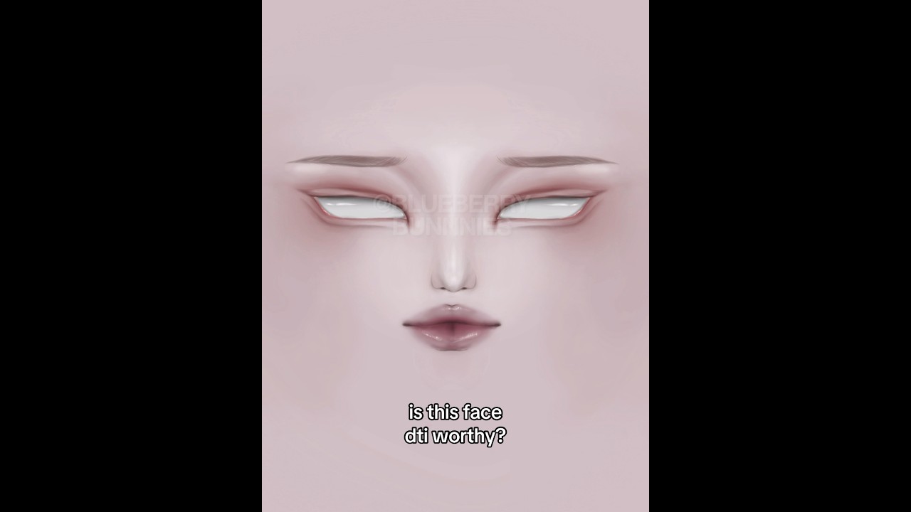IS THIS CUSTOM MAKEUP FACE I DREW DRESS TO IMPRESS WORTHY? #drawing #dresstoimpress #roblox #dti