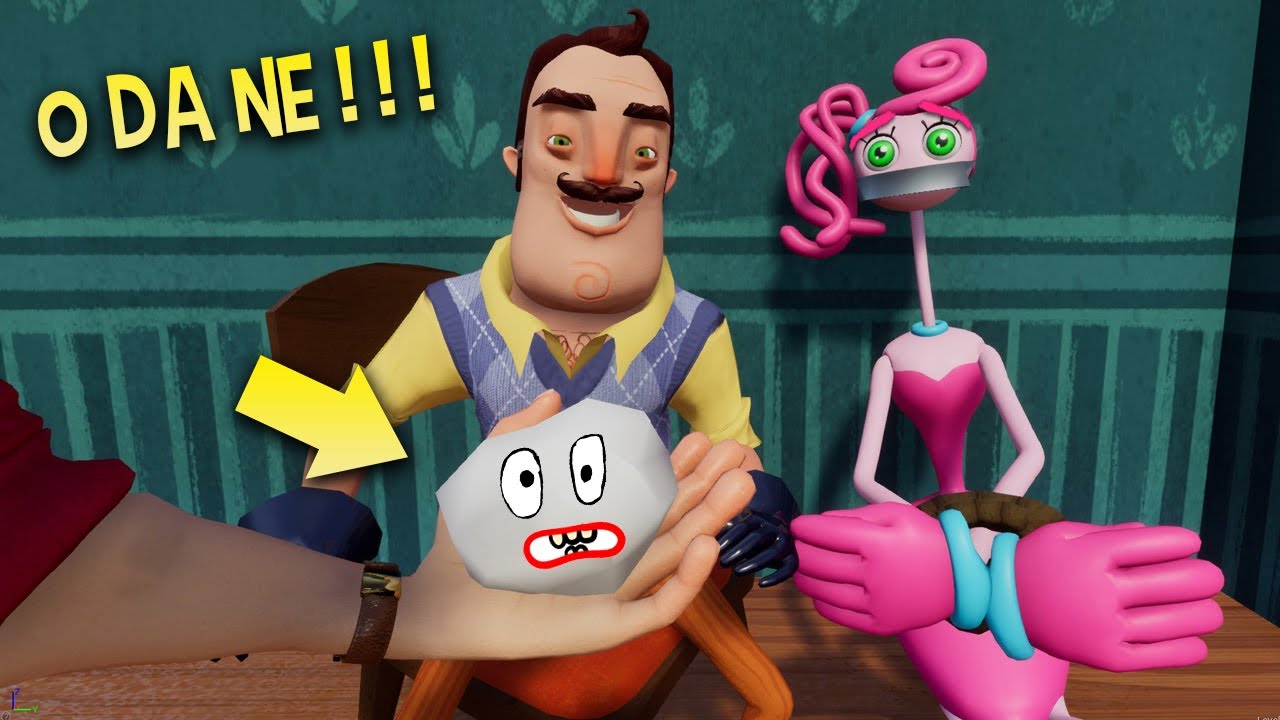 Buruşmuş Kağıdın Gizemi, Mommy Longu Kurtardım, Hello Neighbor Mod