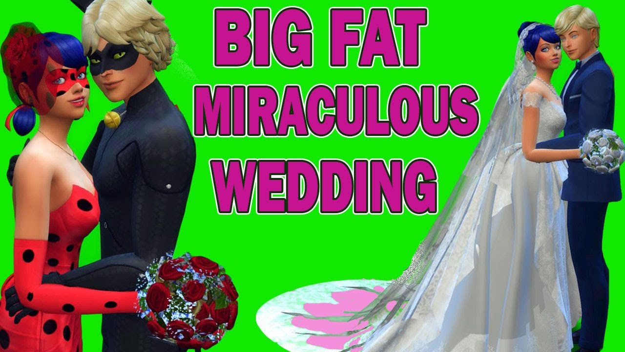 Sims 4 🐞Miraculous Ladybug and Cat Noir`s Wedding