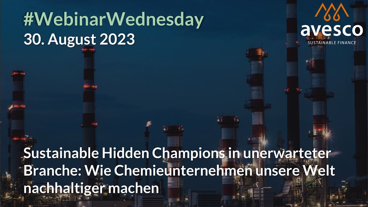 Chemiebranche und Nachhaltikeit &ndash; ein Match?