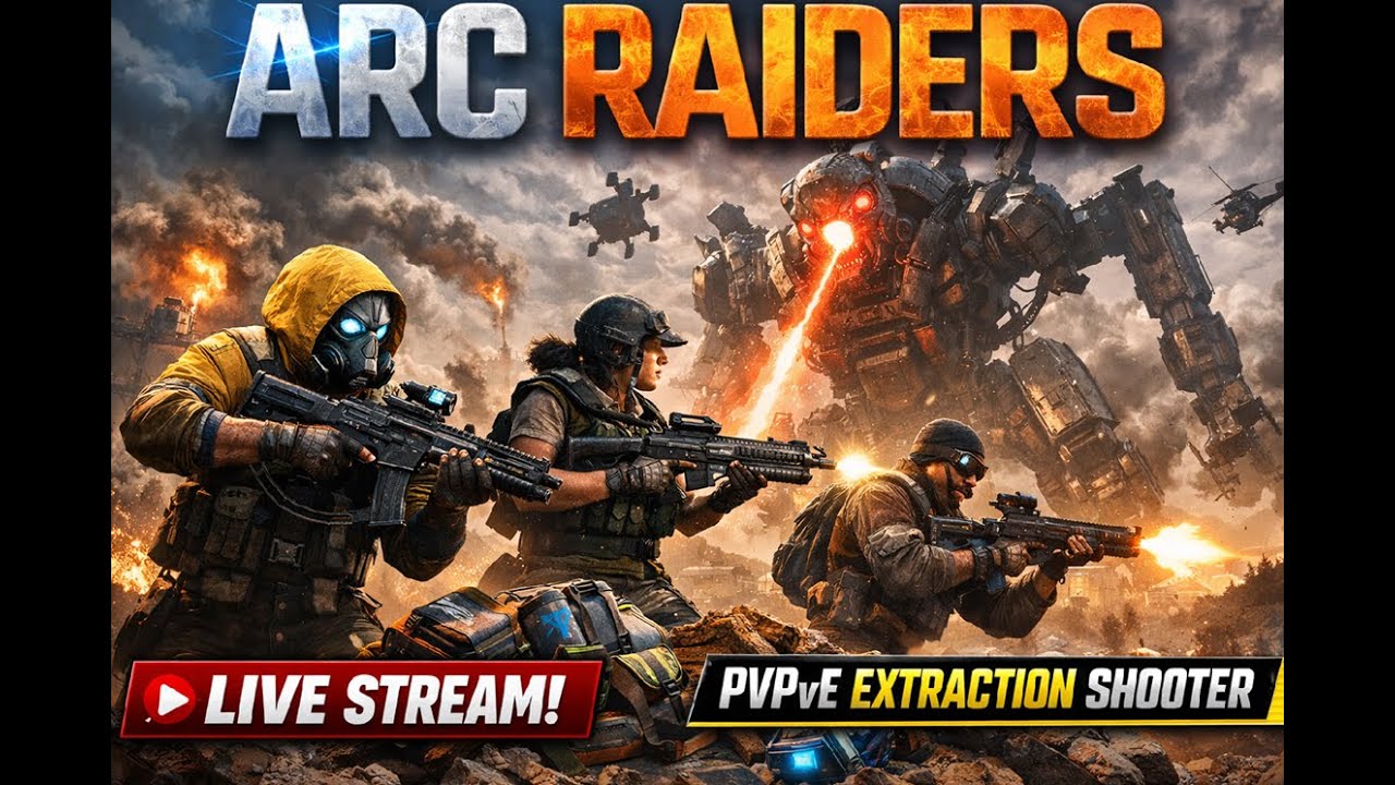 🎮 Arc Raiders | в поисках тиммейтов🔥