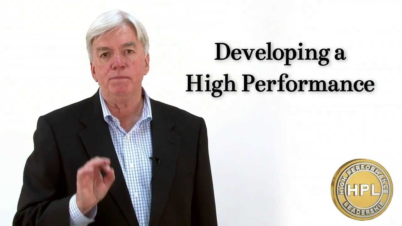 HPL Faculty Member - Bob Foley - Developing a High Performance Strategy