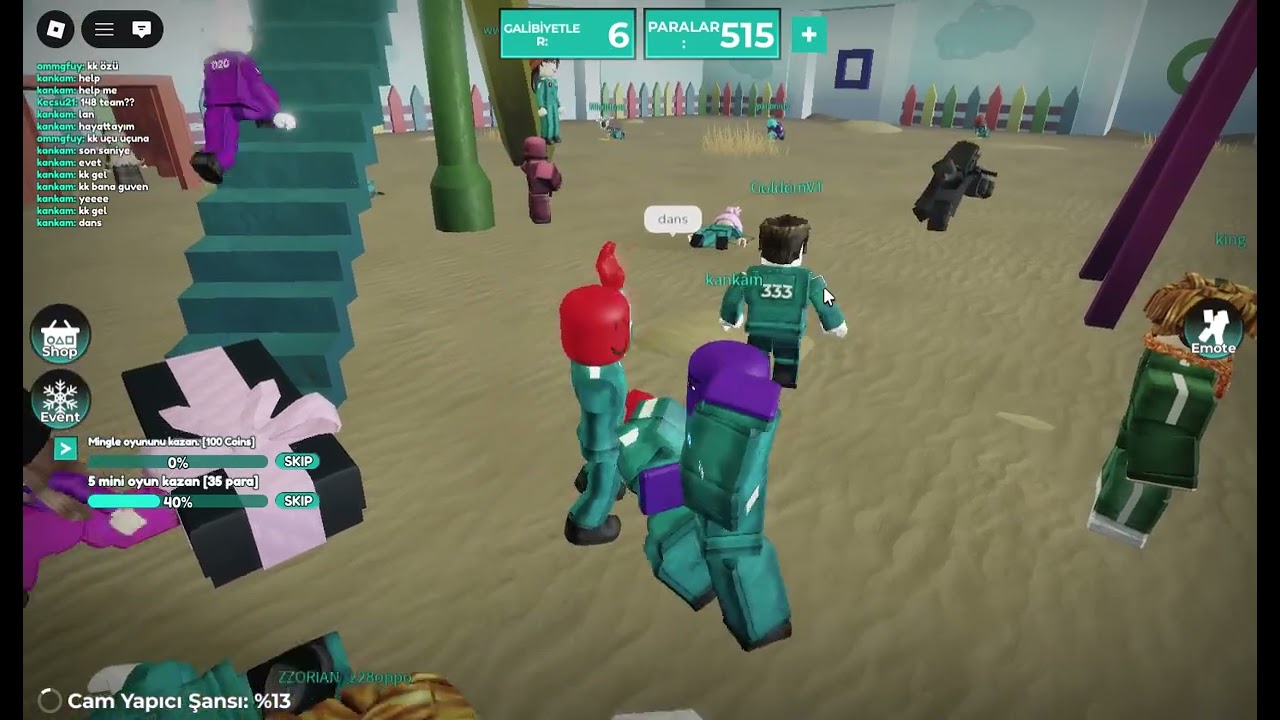 bugün ark squat game oynadık