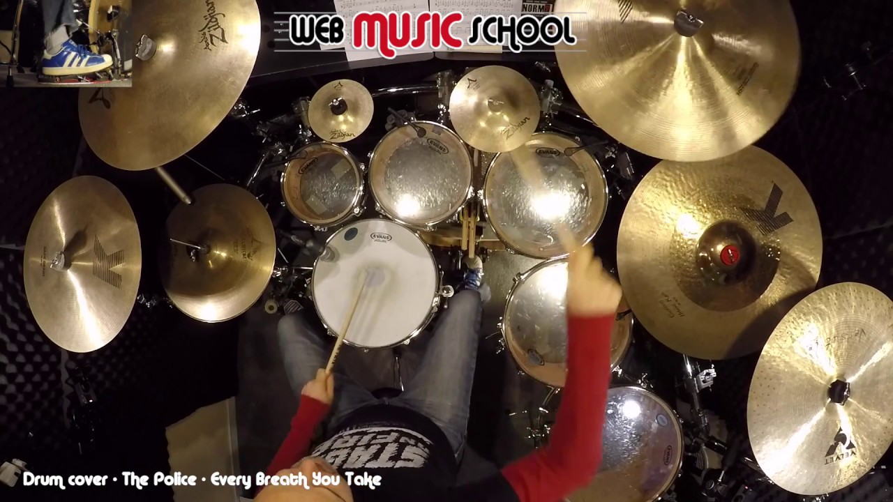 The Police - Every Breath You Take - DRUM COVER