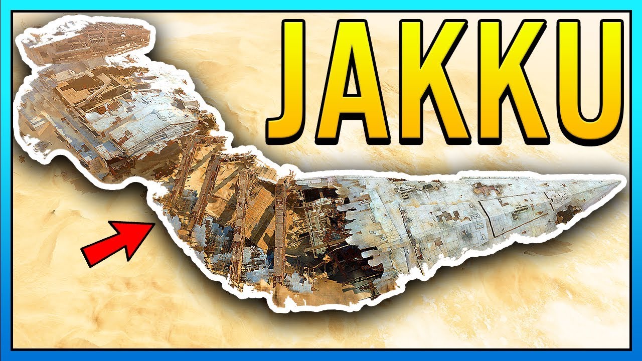 JAKKU Secrets EXPLORED - Star Wars Battlefront 2 Out of Bounds