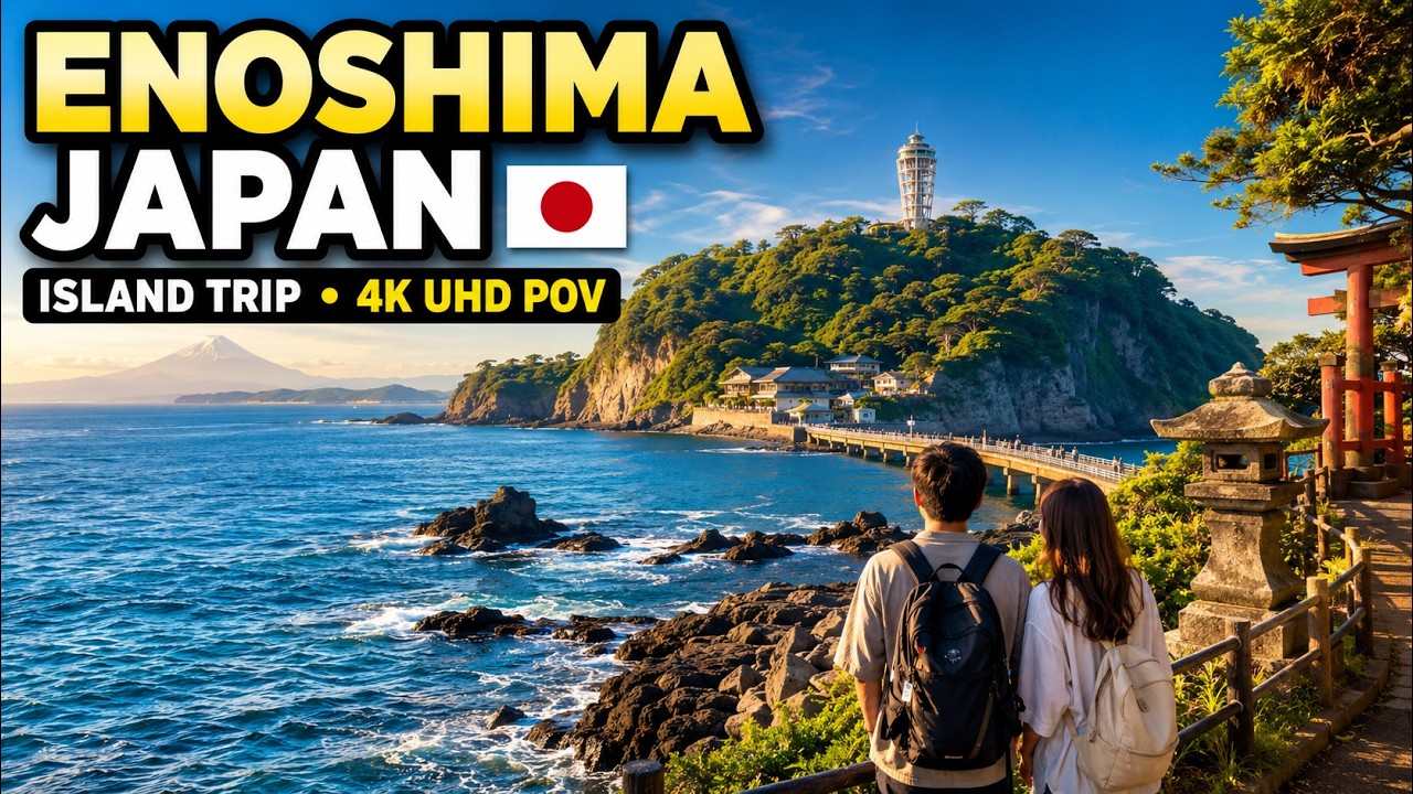 JAPAN ENOSHIMA ISLAND 4K POV UHD