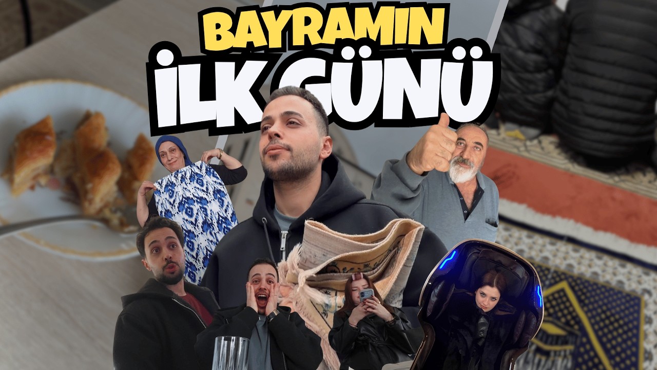 BAYRAMIN İLK G&Uuml;N&Uuml; 🍬 | Bitmeyen Aile Ziyaretleri