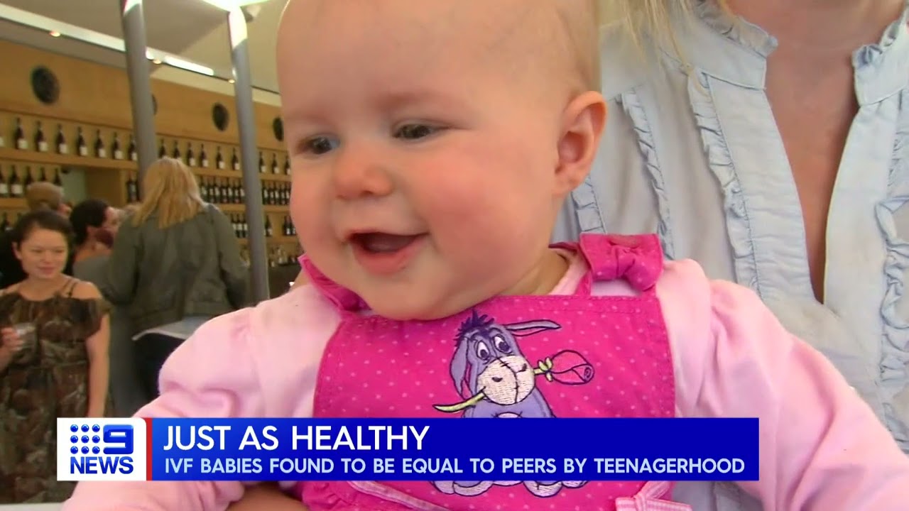 Channel 9 News: New study brings comfort for IVF children and families