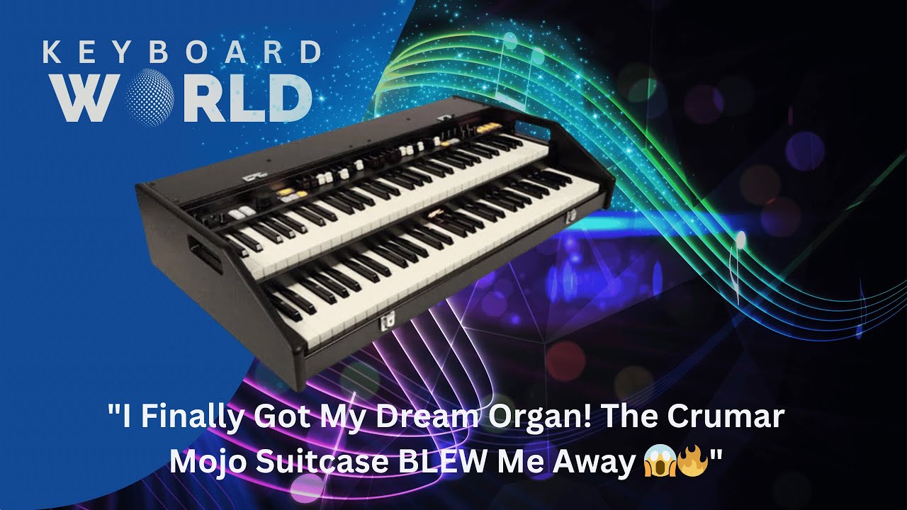 I Finally Got My Dream Organ! The Crumar Mojo Suitcase BLEW Me Away 😱