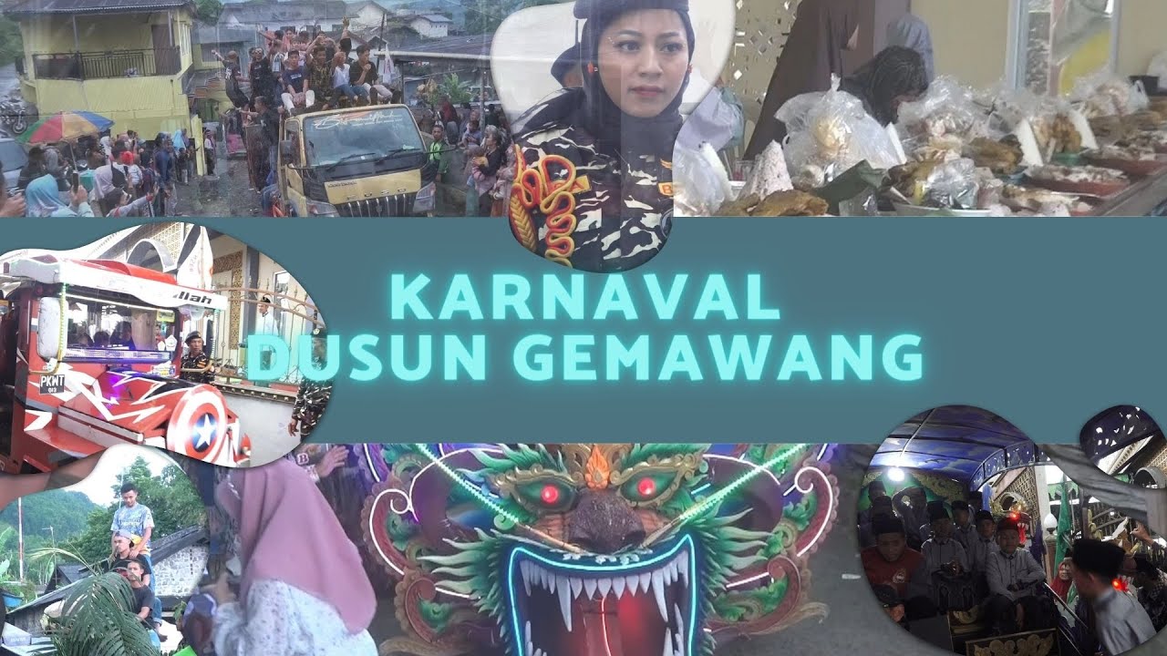 KARNAVAL Dusun Gemawang dalam acara SUNAT MASAL 2024
