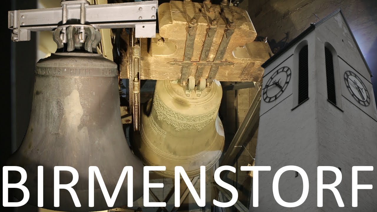 BIRMENSTORF (CH - AG): Vollgeläute der Pfarrkirche St. Leodegar