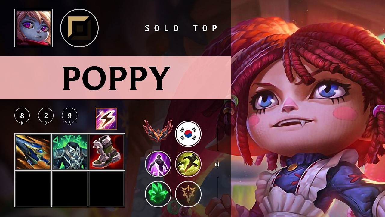Poppy Top vs Sion - KR Grandmaster Patch 26.05