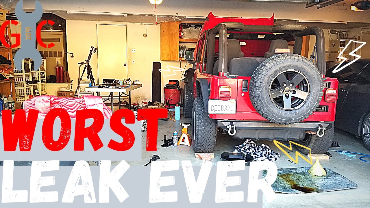 Our Cheap Rubicon Was Leaking A TON! Here is How We Fixed It! Simple Tips and Tricks!
