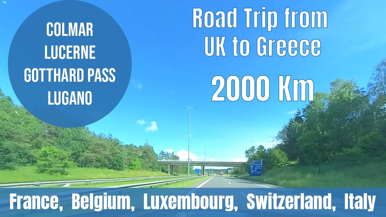 Road trip from UK to Greece
