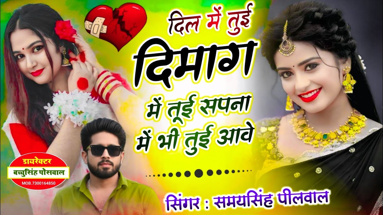 वायरल लव सॉन्ग || Samay Singh Peelwal || दिल में तुई दिमाग में तूई सपना में भी तुई आवे,, #love #song