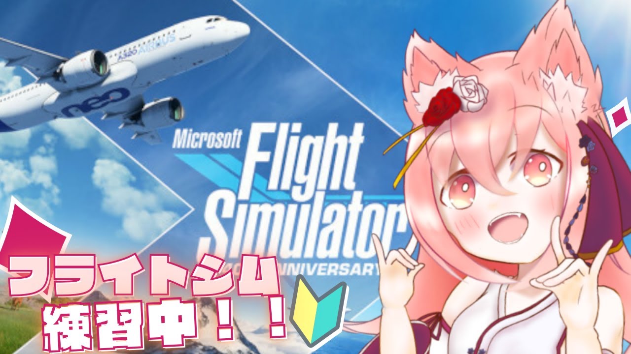 【MSFS2020】🔰色々雑談しながら、A320であちこち巡ってみます～　　『安全』な空の旅をお楽しみください！！  ＃ 7【紅星ラフィ】