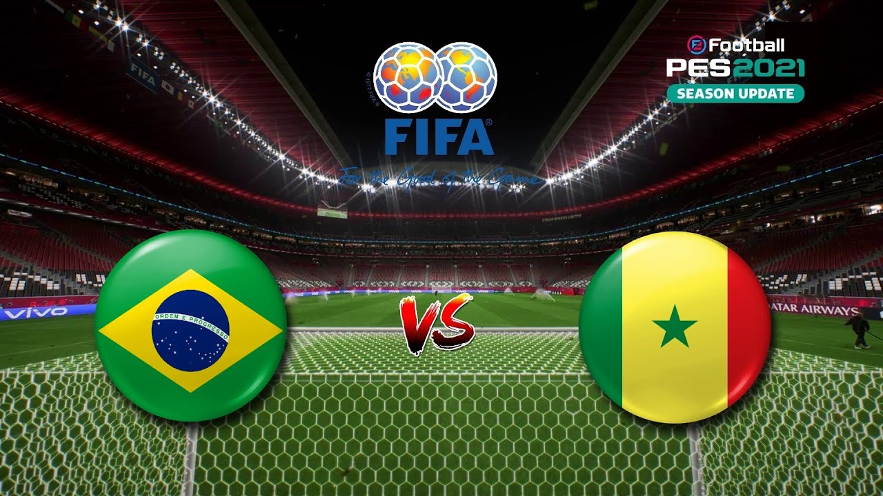 🔴 Brazil vs Senegal | International Friendly | eFootball PES 21 Gameplay