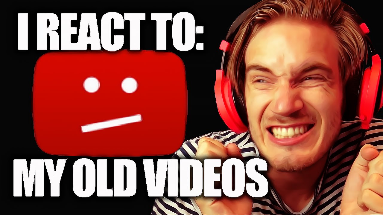 I React To My Old Videos... - (Fridays With PewDiePie - Part 80)