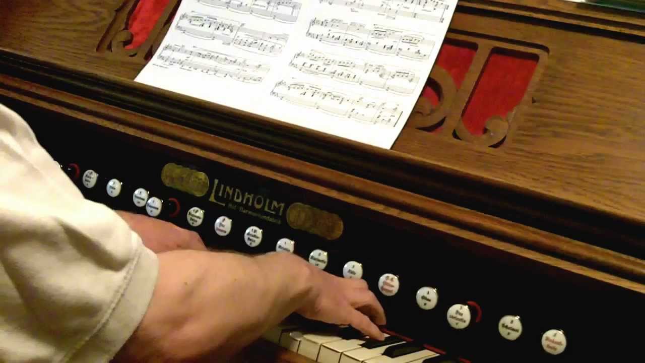 Karg-Elert: Evocation (Evocatio) - Lindholm Harmonium Reed Pump Organ