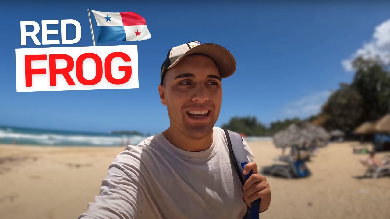 DESCUBRO EL PARAÍSO DE PANAMÁ | Red Frog Beach