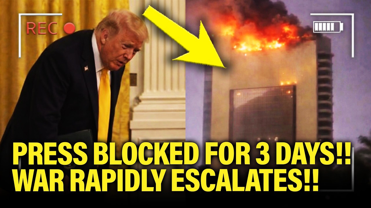 Trump KICKS OUT Press as WAR UTTERLY BACKFIRES!!