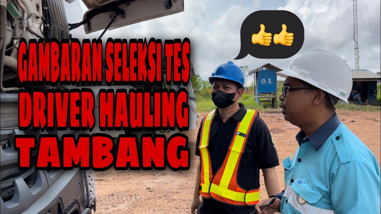contoh tes driver tambang yang benar