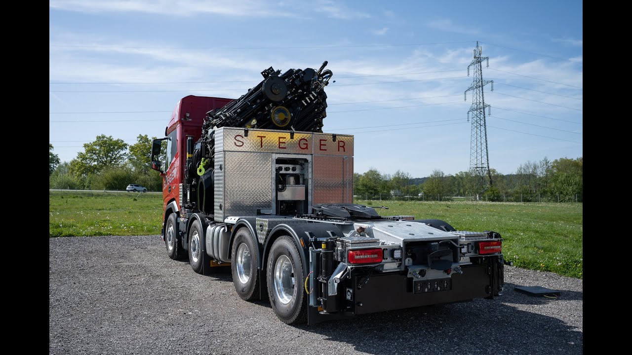 Gföllner DAF Sattelzugmaschine mit HIAB X HiPro 1188 E-9 JIB155Q | Ballastpritsche & Ladekran Aufbau