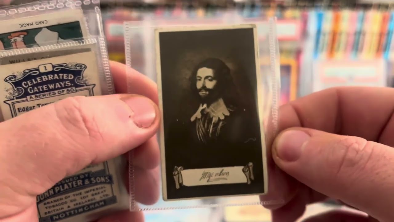 I bought 300 cigarette cards because I have no control