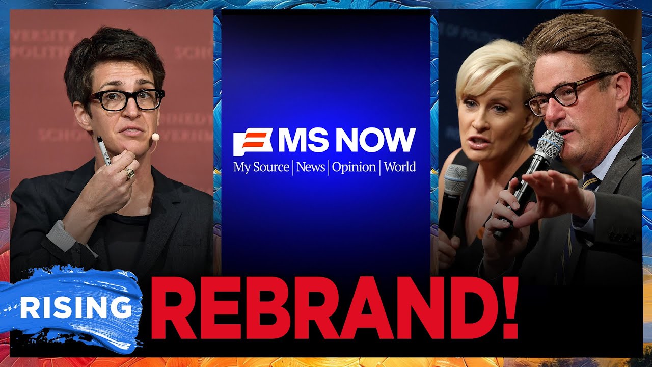 MSNBC To Undergo MASSIVE Rebrand, Changing Name to MS NOW | RISING