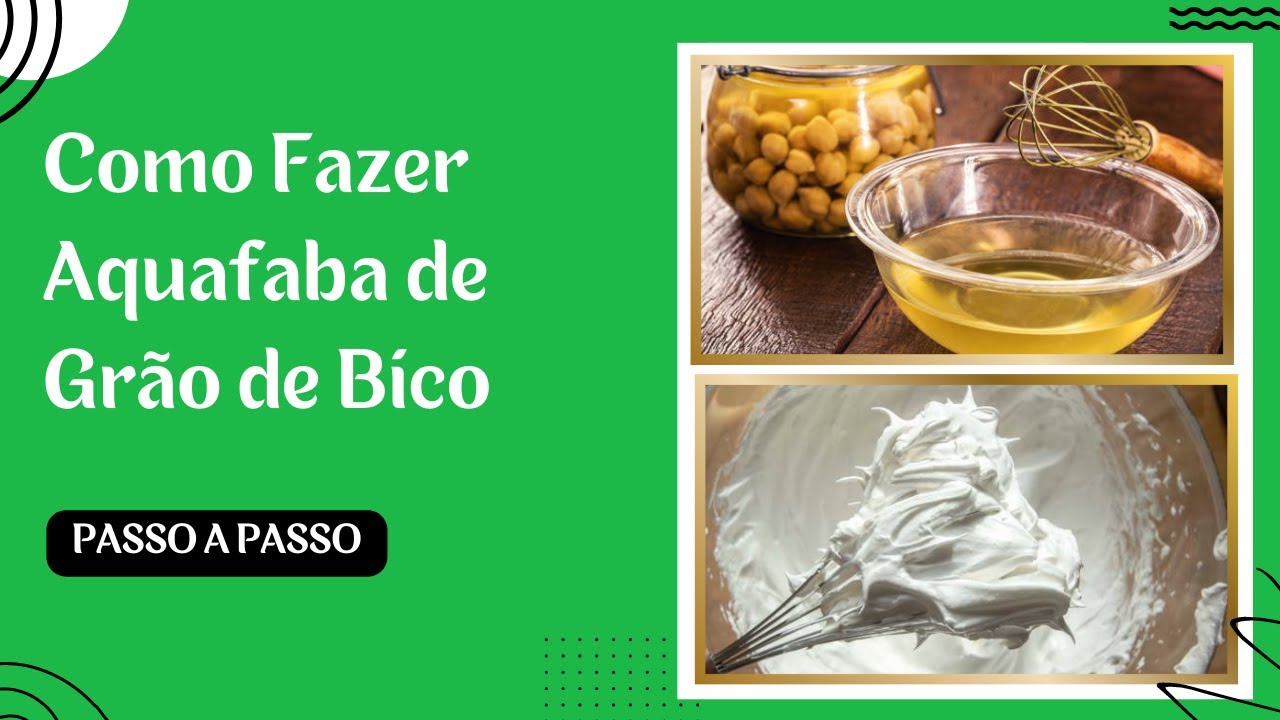 Como Fazer Aquafaba do Grão de Bico - Aproveite essa água cheia de nutrientes!