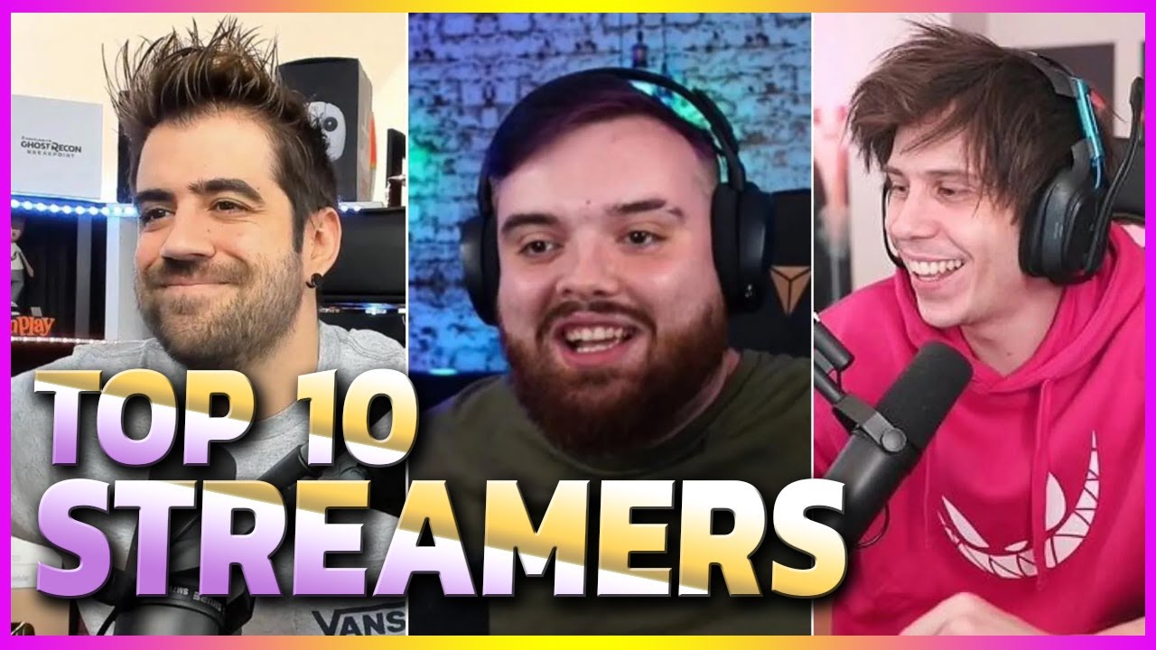 Los Reyes del Streaming: Top 10 de los Streamers M&aacute;s Famosos del Mundo.